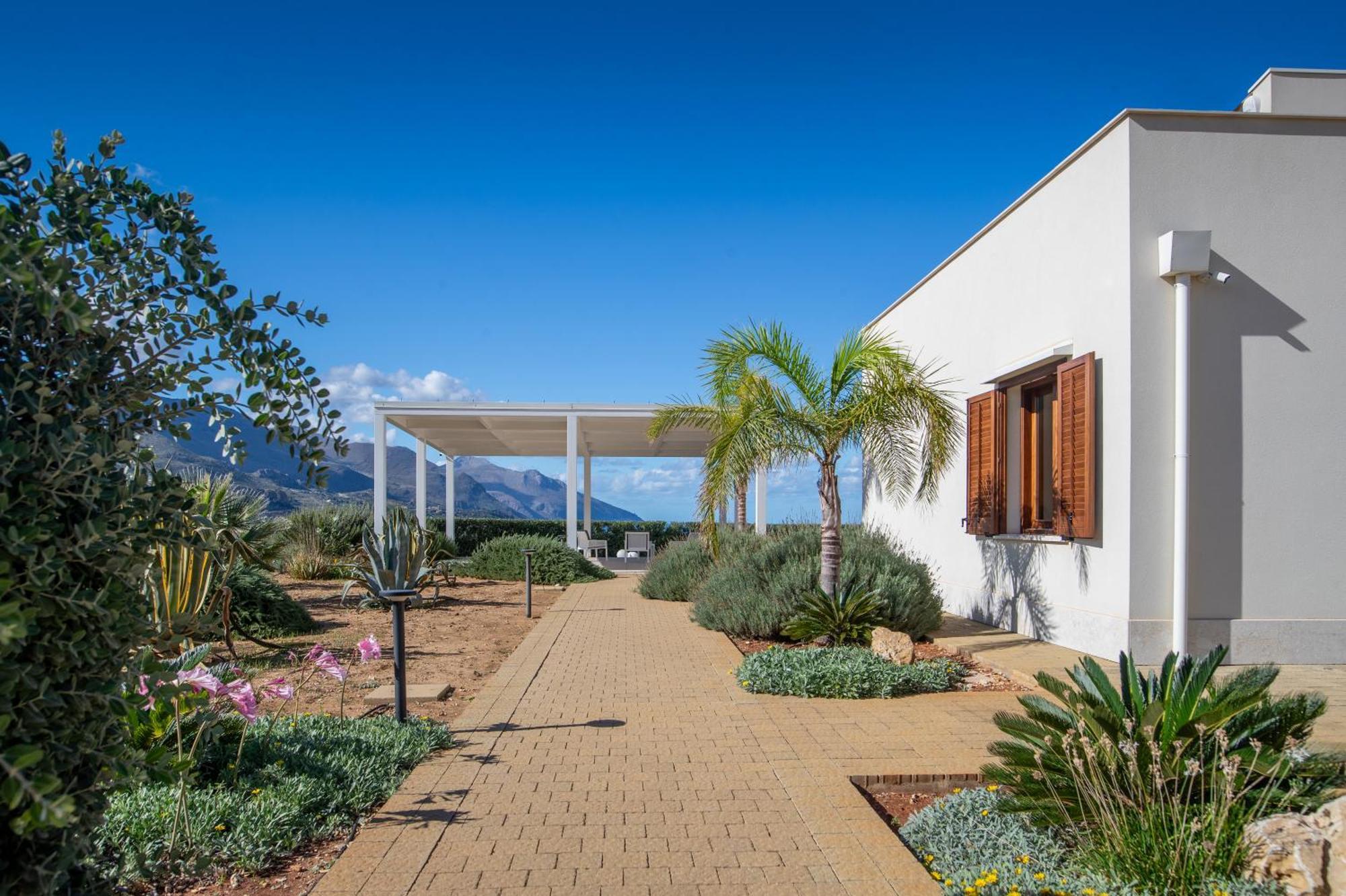 Villa Etesiae Castellammare del Golfo Exterior foto