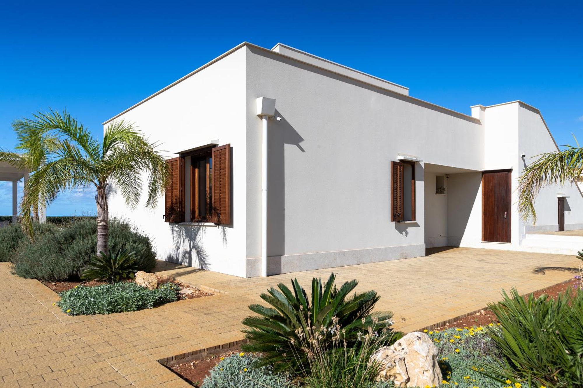 Villa Etesiae Castellammare del Golfo Exterior foto