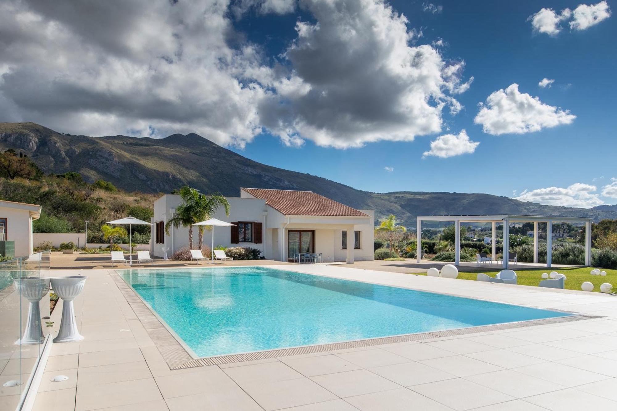 Villa Etesiae Castellammare del Golfo Exterior foto