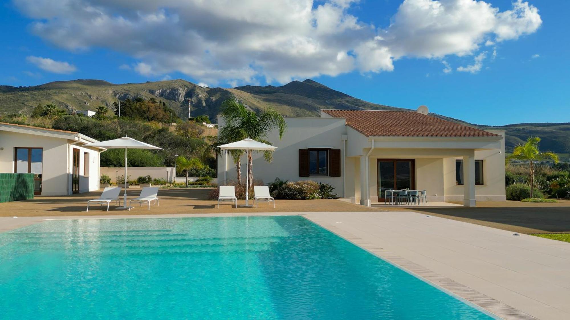 Villa Etesiae Castellammare del Golfo Exterior foto